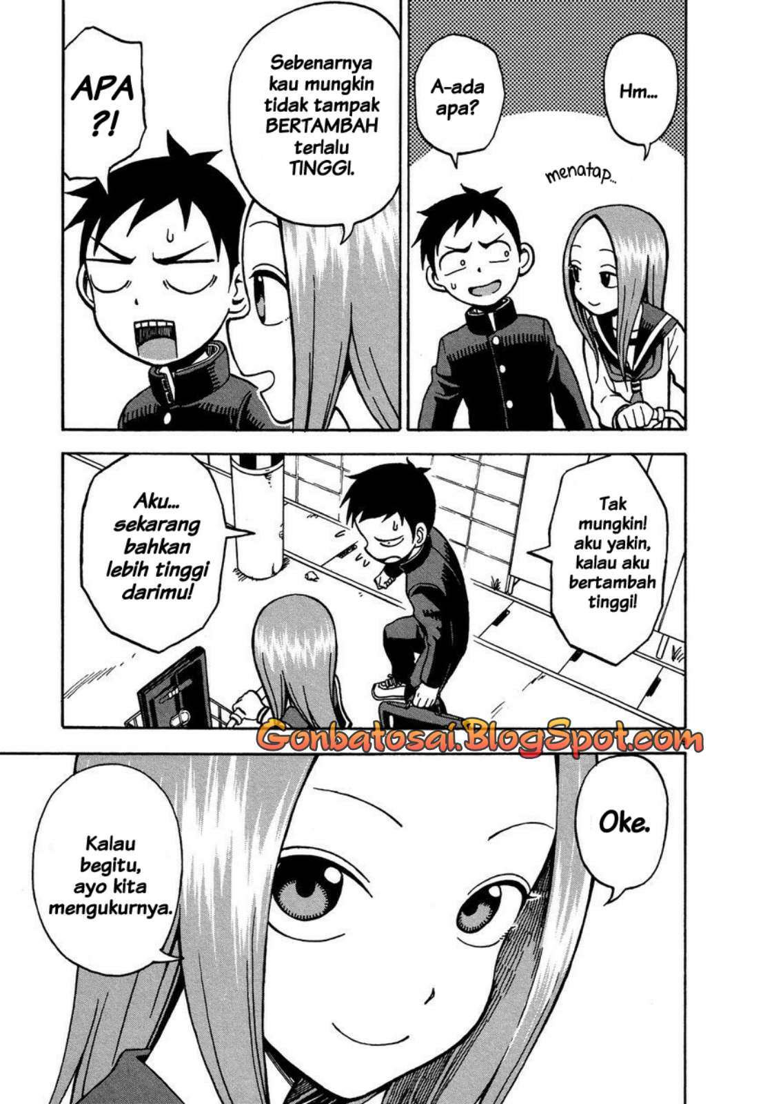 Karakai Jouzu no Takagi-san Chapter 20 Gambar 12