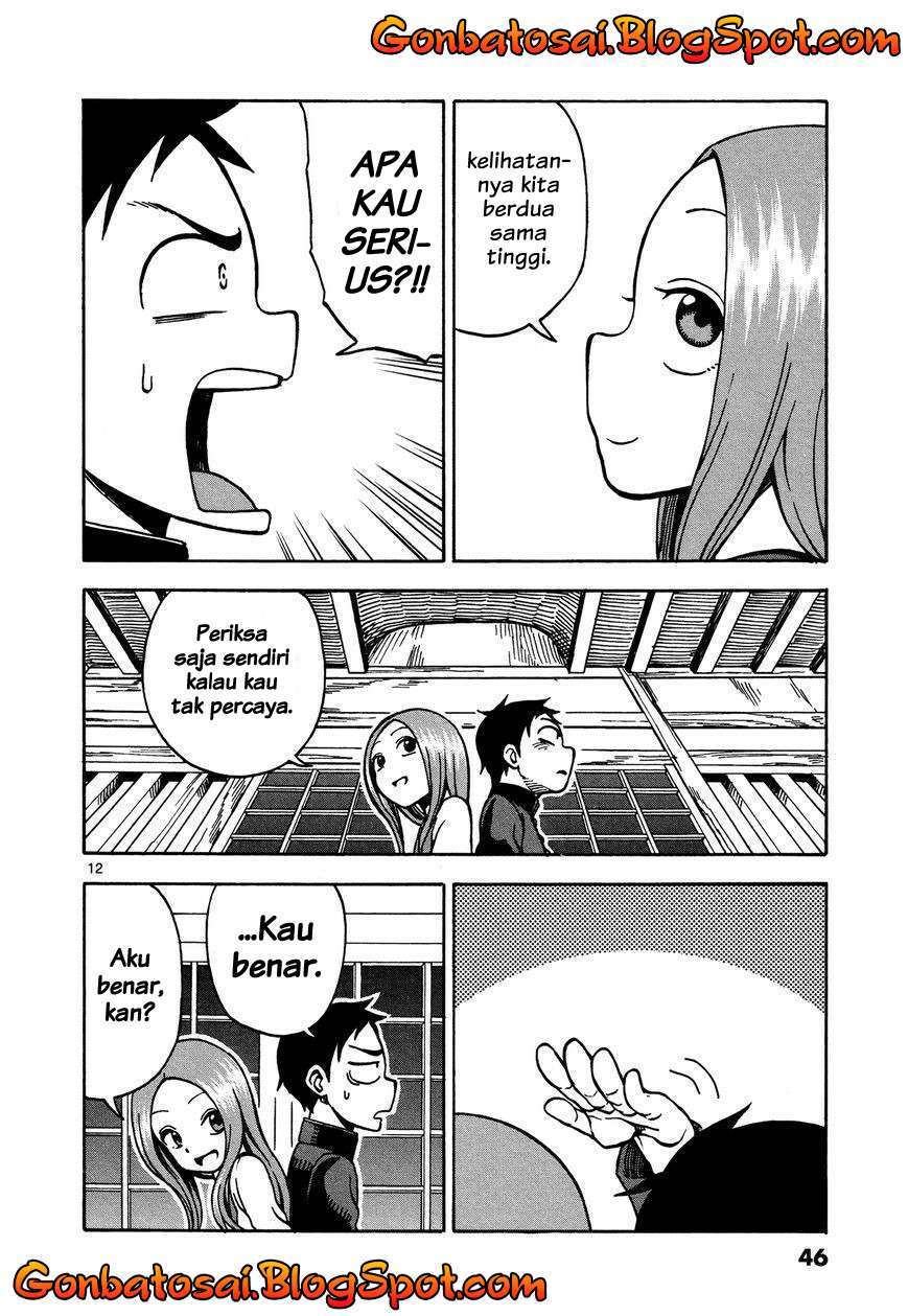 Karakai Jouzu no Takagi-san Chapter 20 Gambar 15