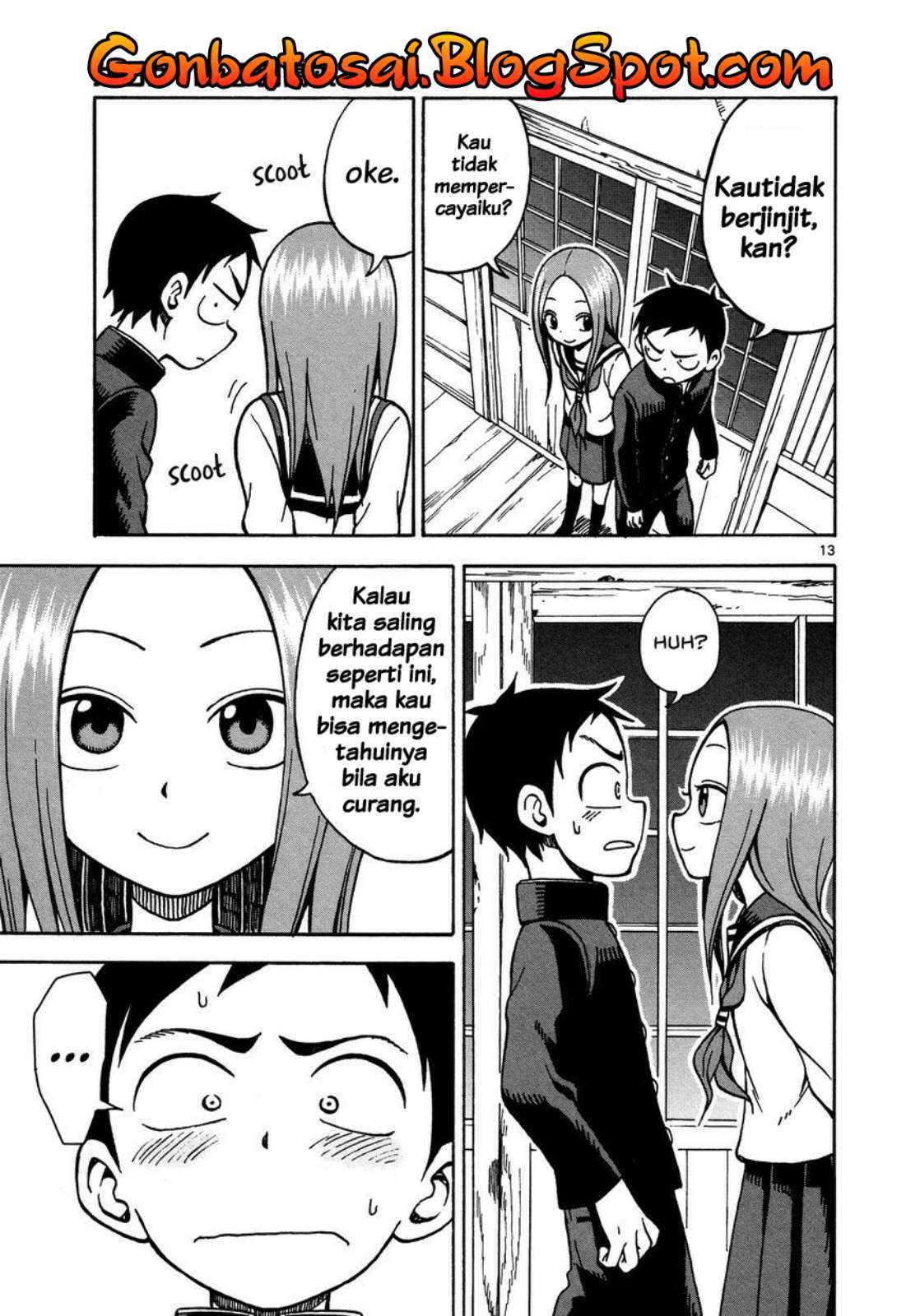 Karakai Jouzu no Takagi-san Chapter 20 Gambar 16