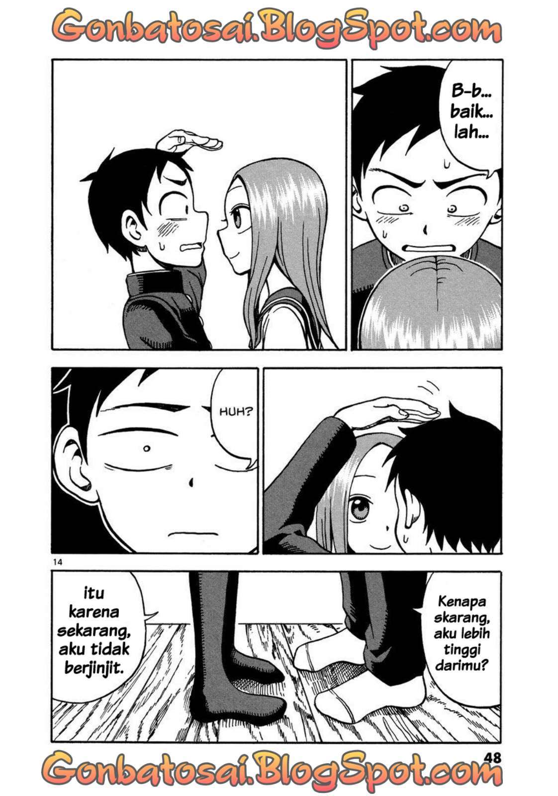 Karakai Jouzu no Takagi-san Chapter 20 Gambar 17