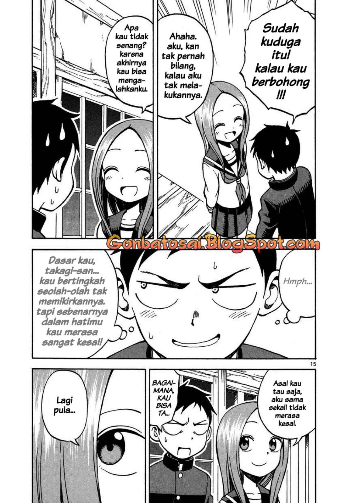 Karakai Jouzu no Takagi-san Chapter 20 Gambar 18