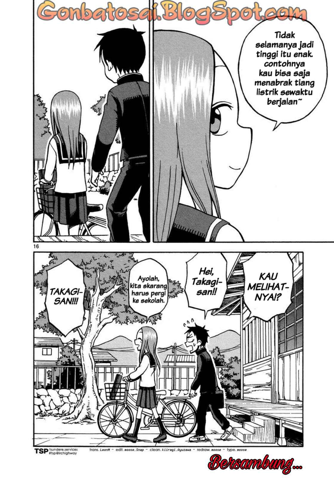 Karakai Jouzu no Takagi-san Chapter 20 Gambar 19