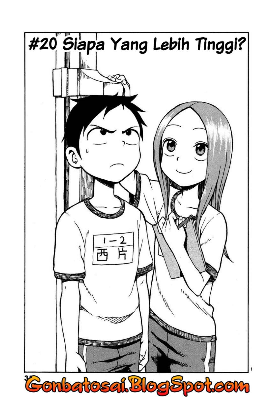 Baca Manga Karakai Jouzu no Takagi-san Chapter 20 Gambar 2