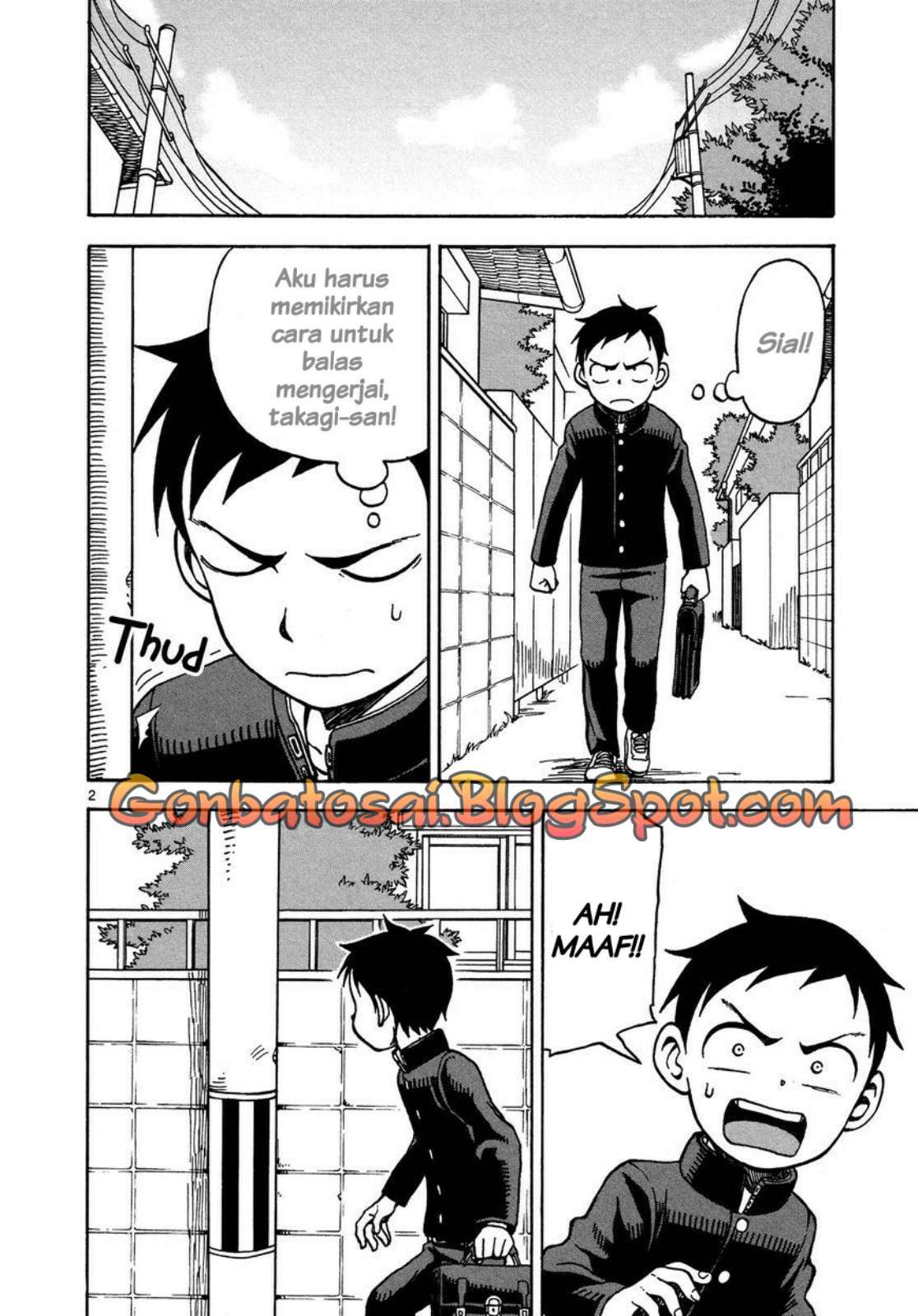 Karakai Jouzu no Takagi-san Chapter 20 Gambar 3