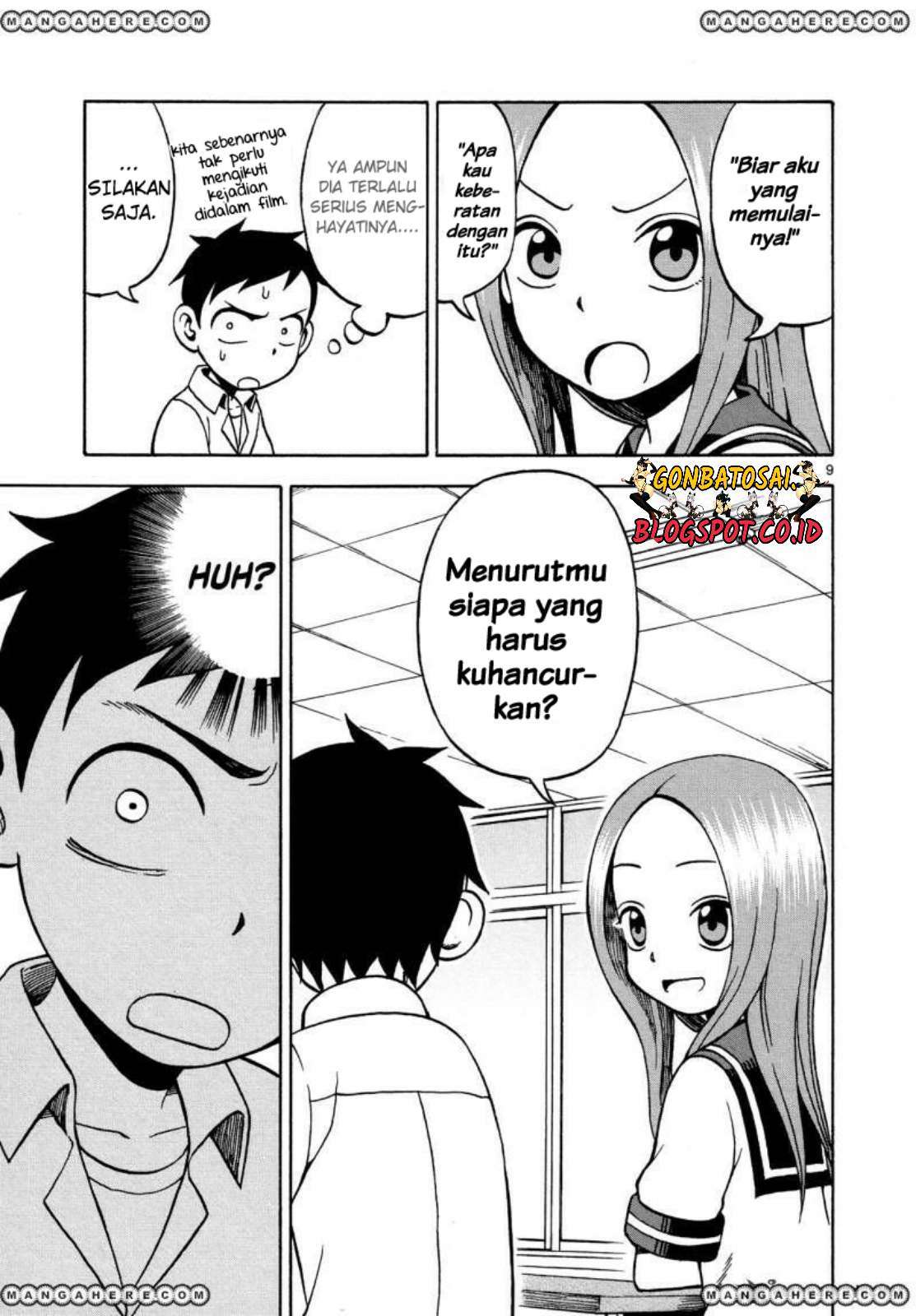 Karakai Jouzu no Takagi-san Chapter 19 Gambar 11