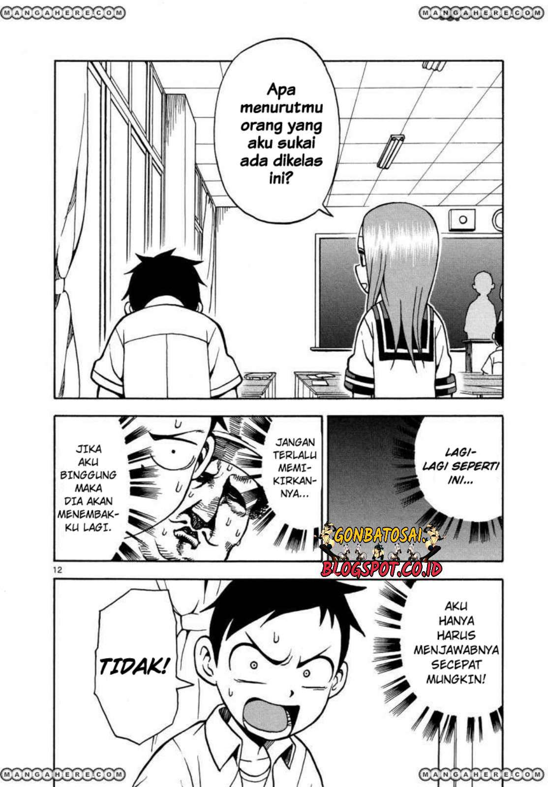 Karakai Jouzu no Takagi-san Chapter 19 Gambar 15