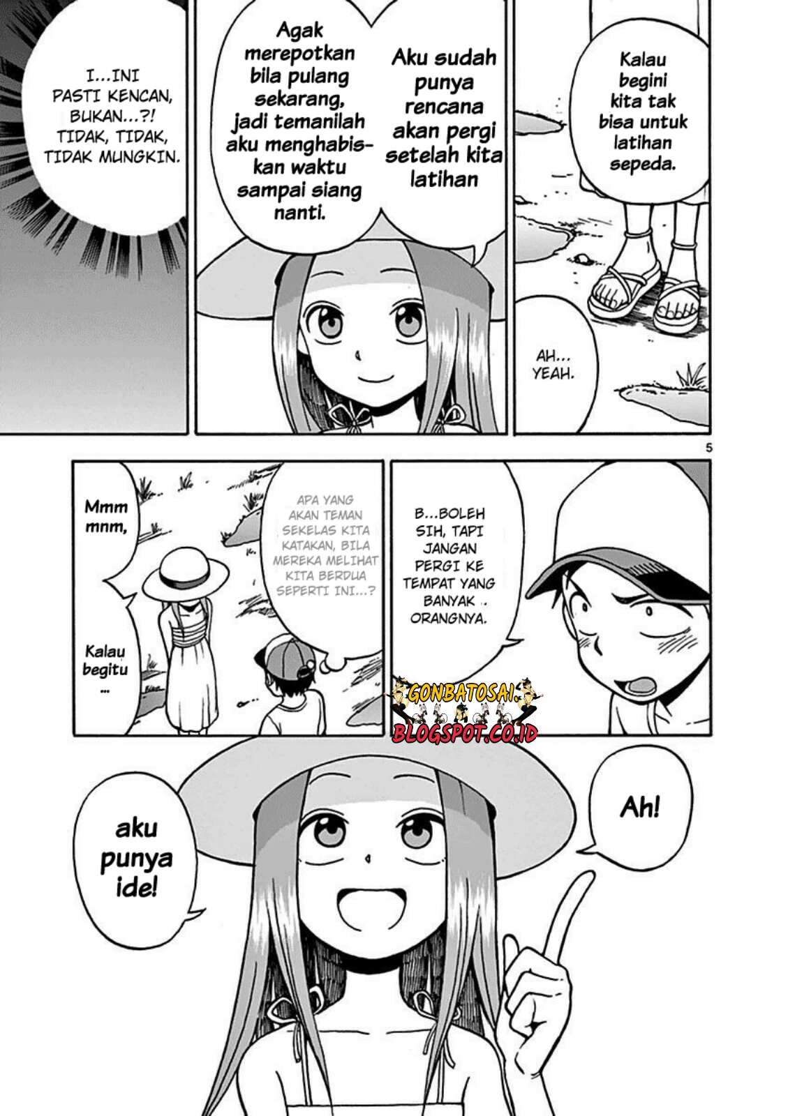 Karakai Jouzu no Takagi-san Chapter 18 Gambar 10