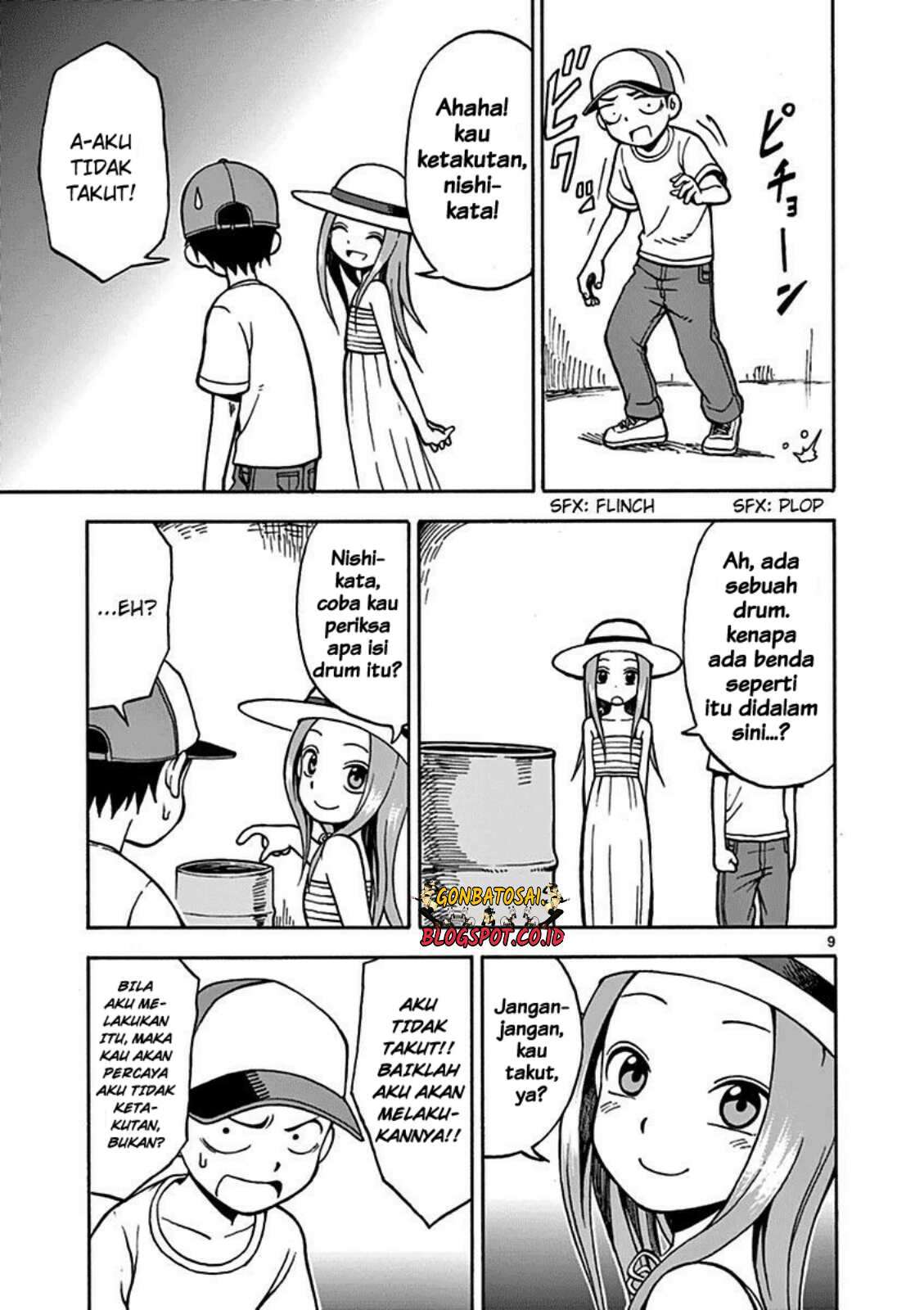 Karakai Jouzu no Takagi-san Chapter 18 Gambar 14