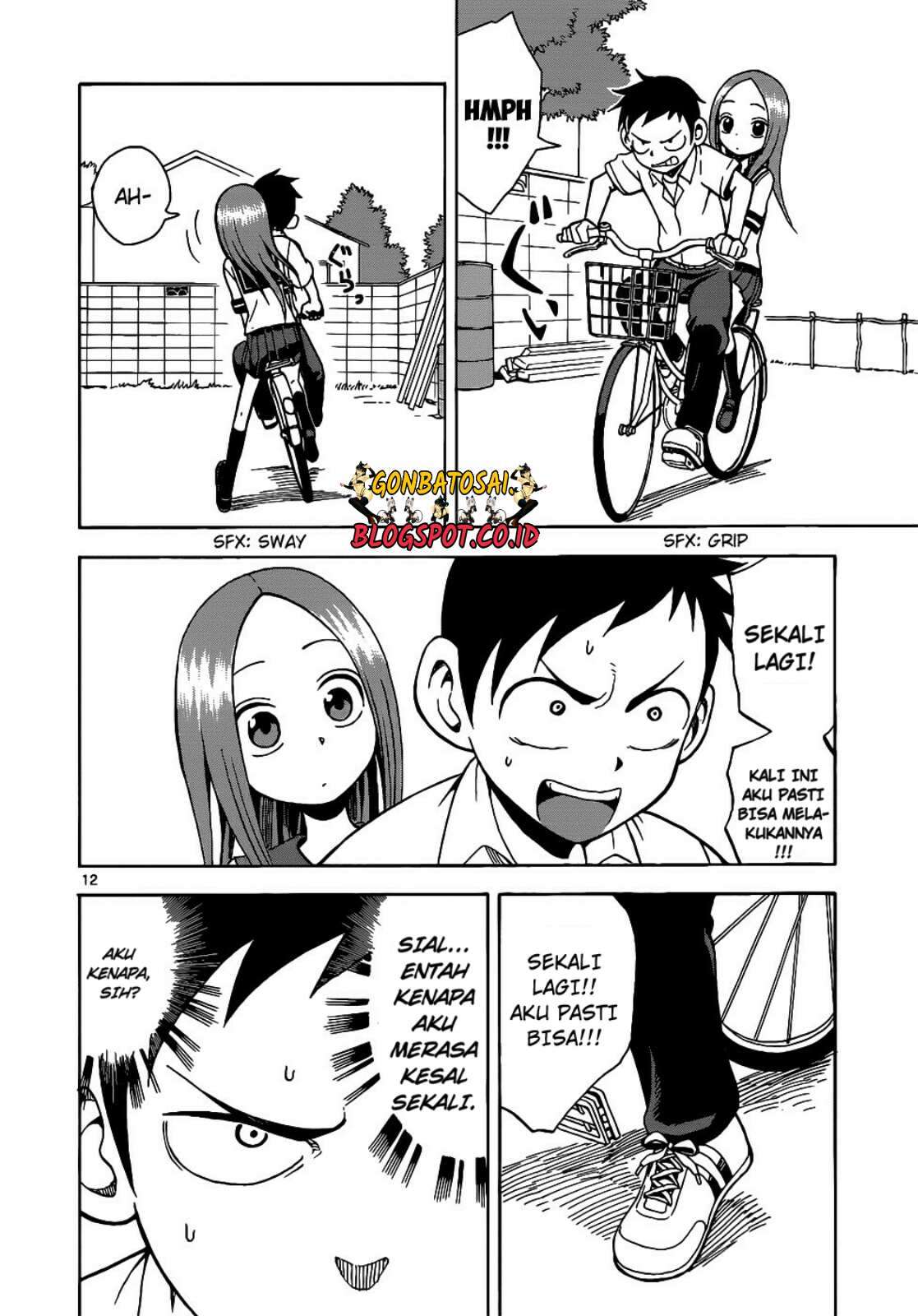 Karakai Jouzu no Takagi-san Chapter 15 Gambar 14