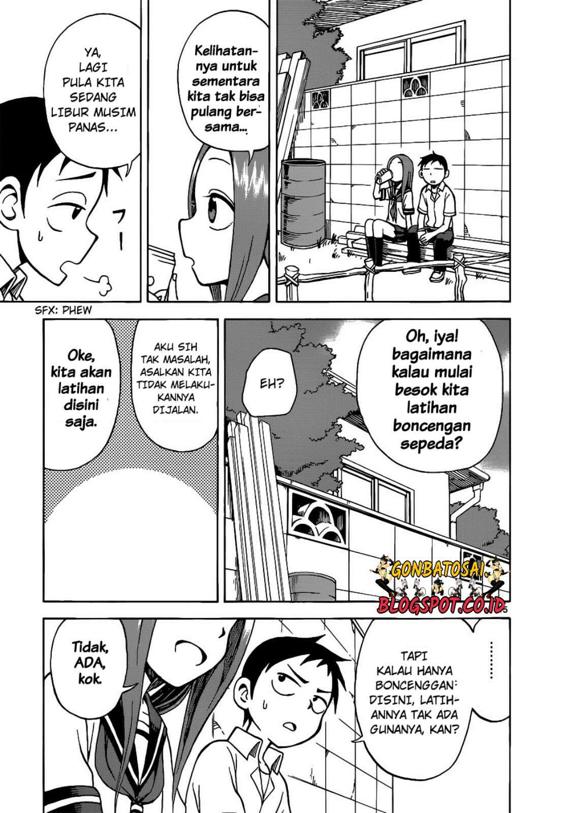 Karakai Jouzu no Takagi-san Chapter 15 Gambar 17