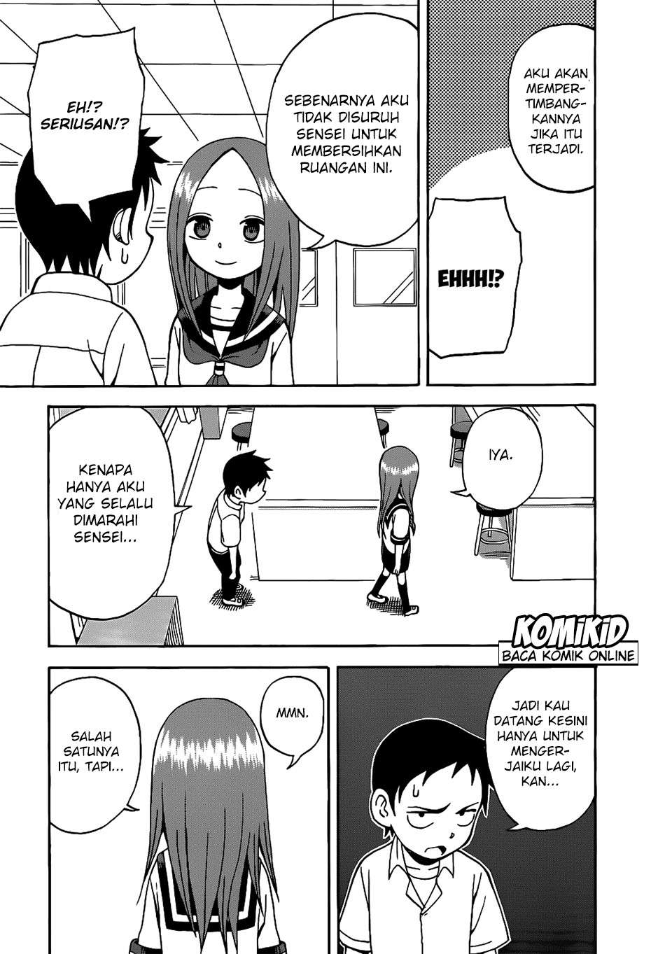 Karakai Jouzu no Takagi-san Chapter 14 Gambar 16