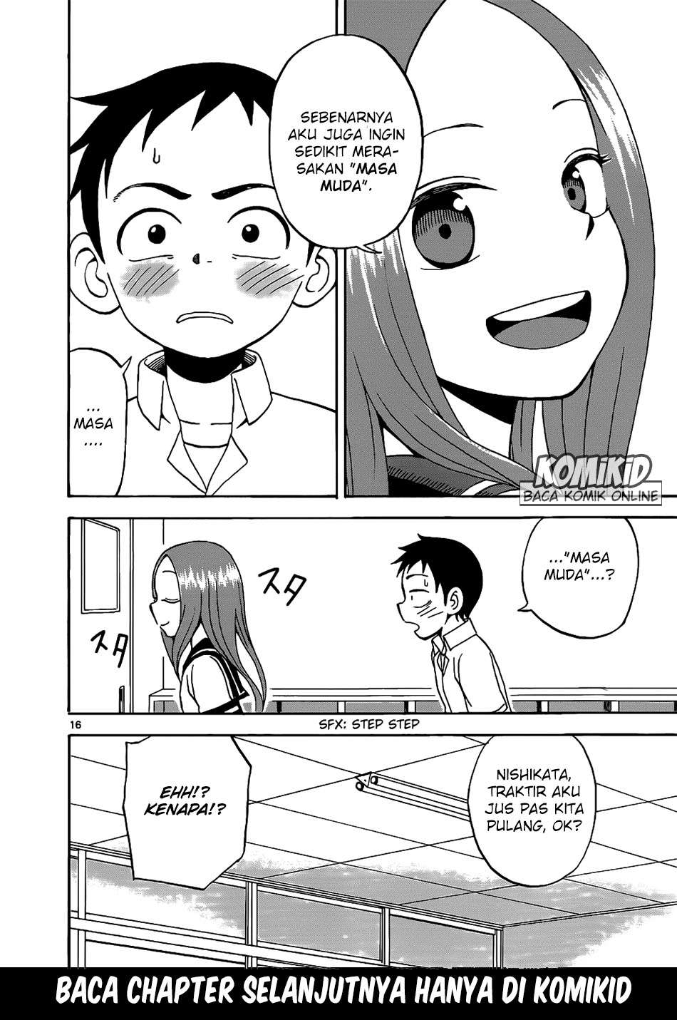 Karakai Jouzu no Takagi-san Chapter 14 Gambar 17