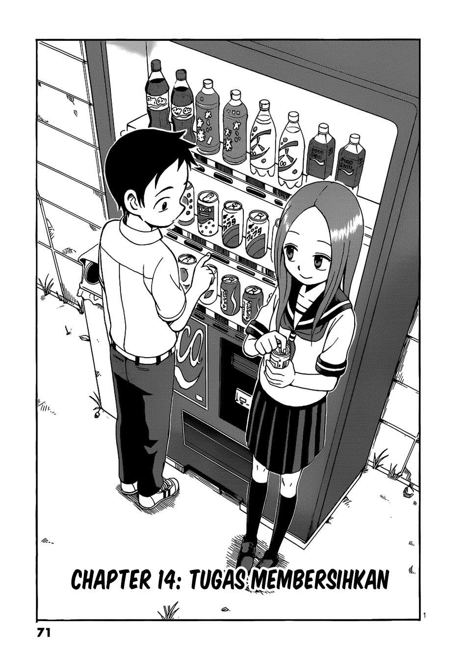 Baca Manga Karakai Jouzu no Takagi-san Chapter 14 Gambar 2