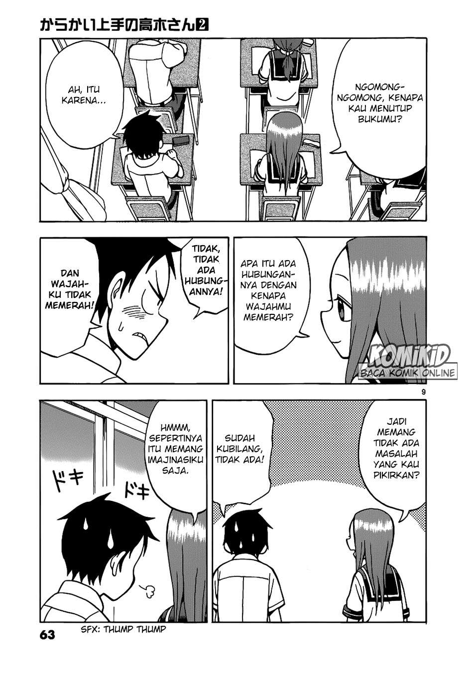 Karakai Jouzu no Takagi-san Chapter 13 Gambar 10