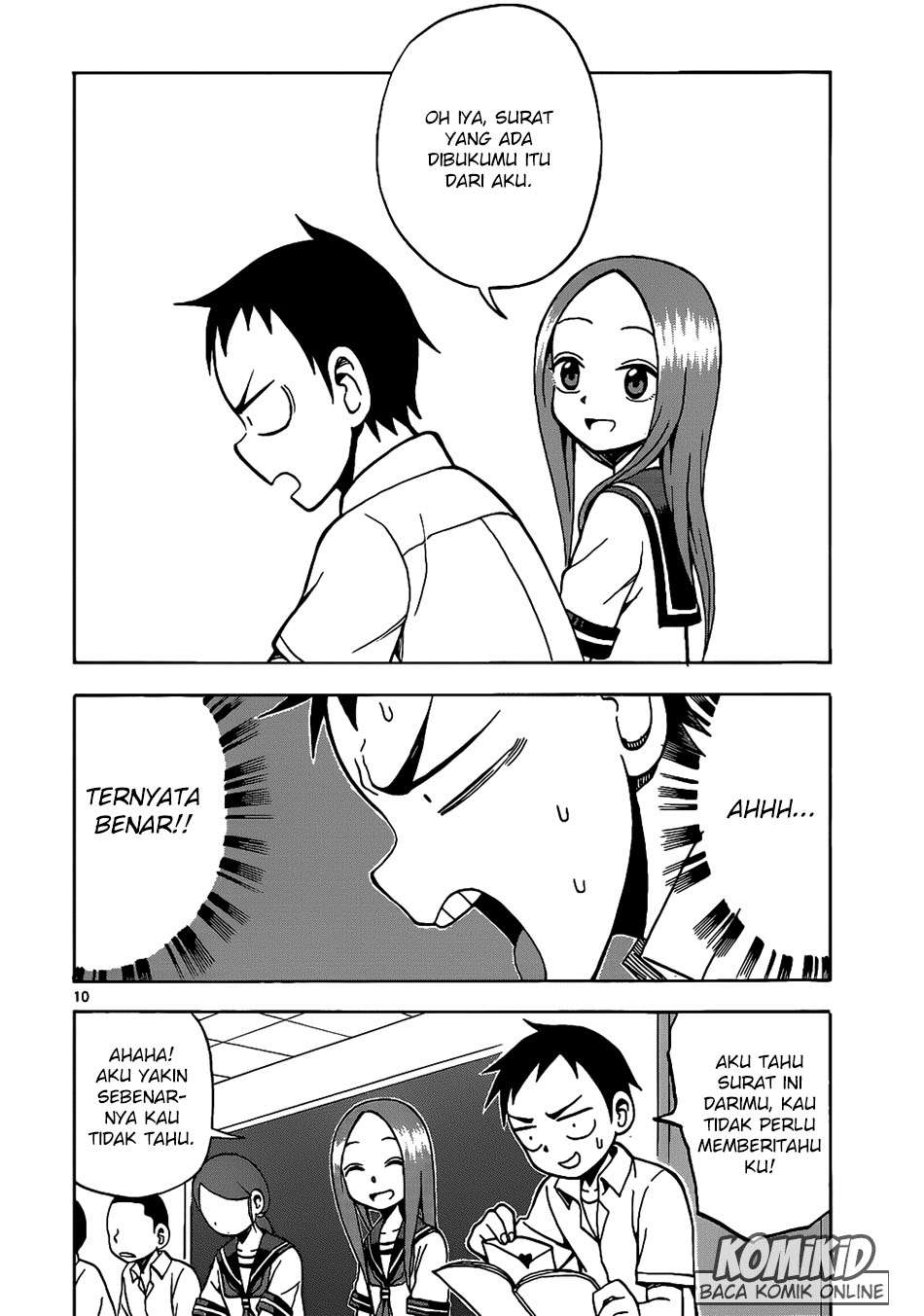 Karakai Jouzu no Takagi-san Chapter 13 Gambar 11