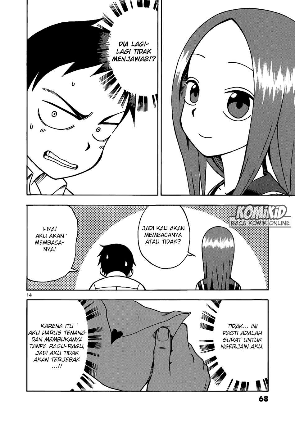 Karakai Jouzu no Takagi-san Chapter 13 Gambar 15