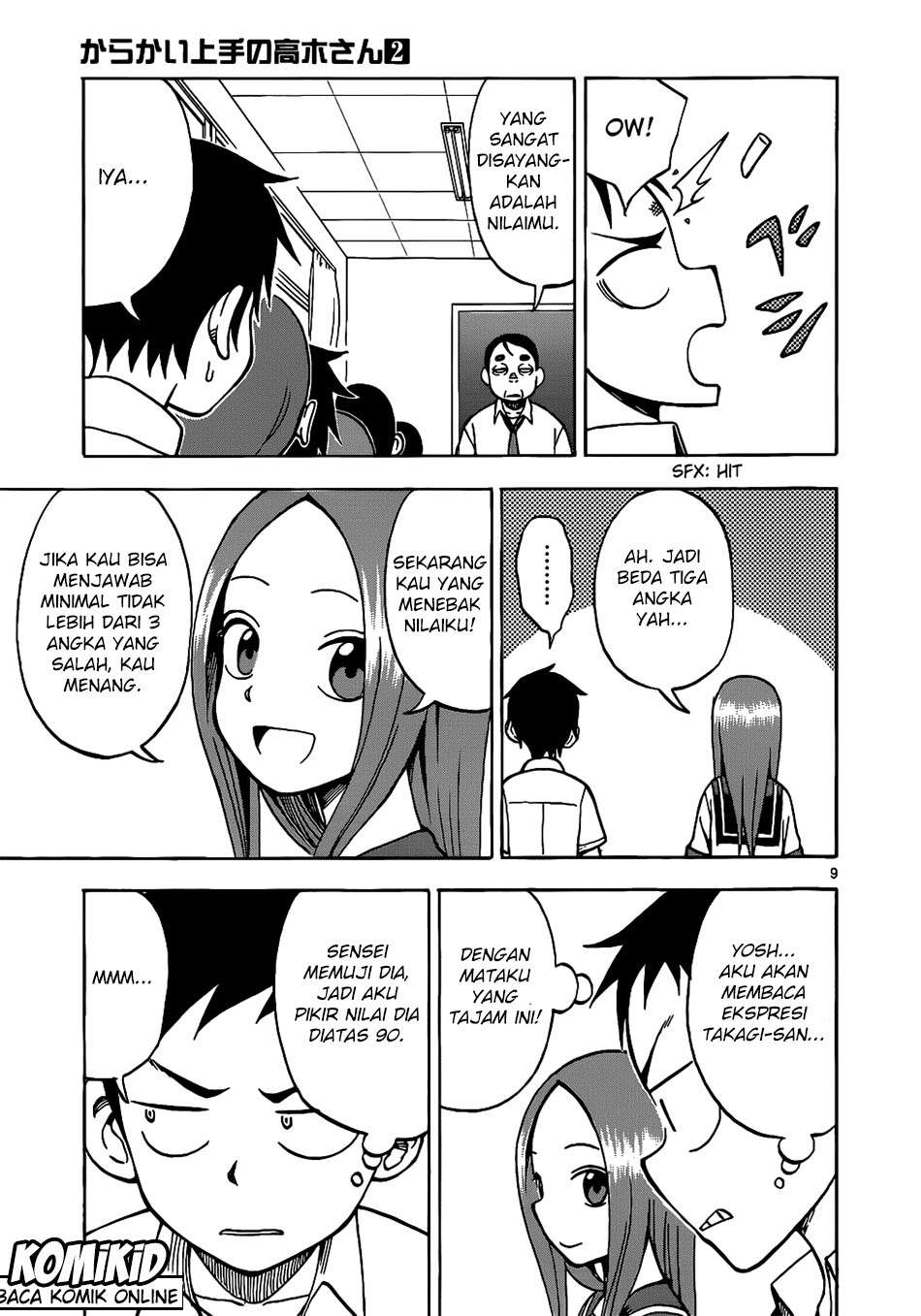 Karakai Jouzu no Takagi-san Chapter 12 Gambar 10