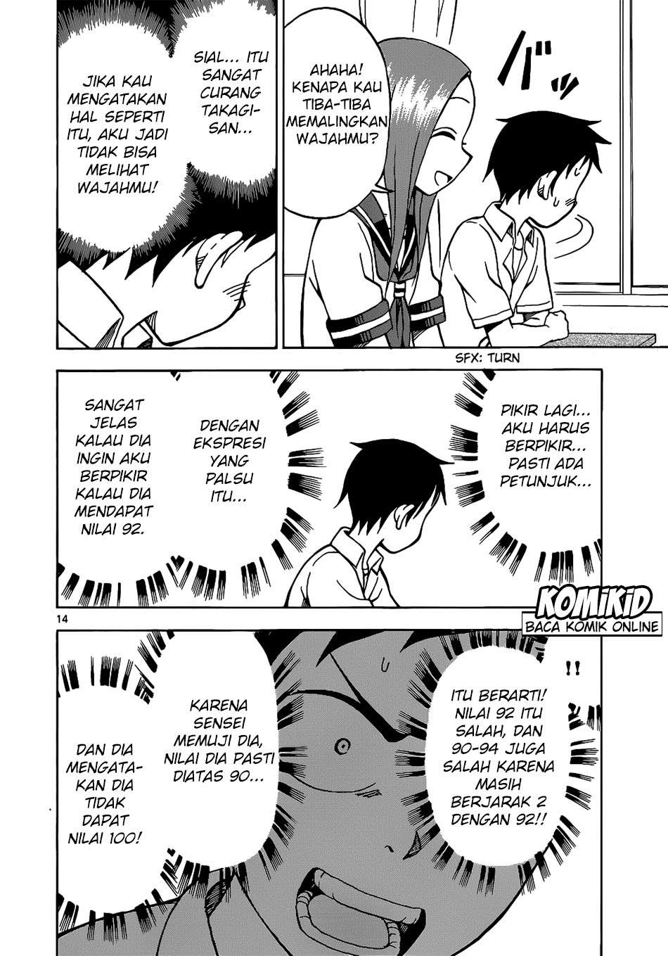 Karakai Jouzu no Takagi-san Chapter 12 Gambar 15