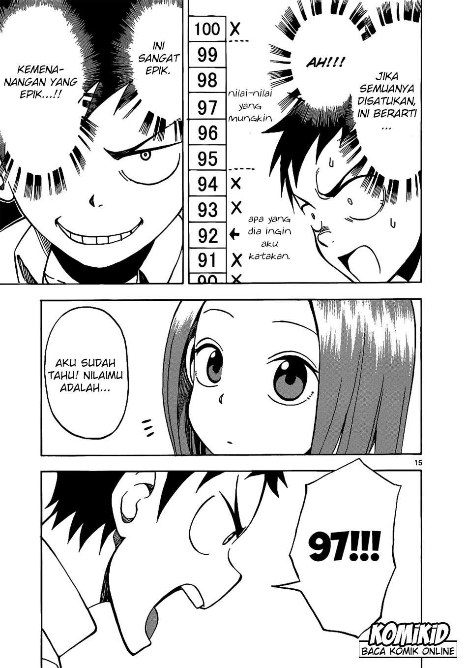 Karakai Jouzu no Takagi-san Chapter 12 Gambar 16