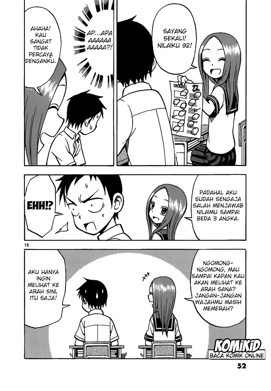 Karakai Jouzu no Takagi-san Chapter 12 Gambar 17