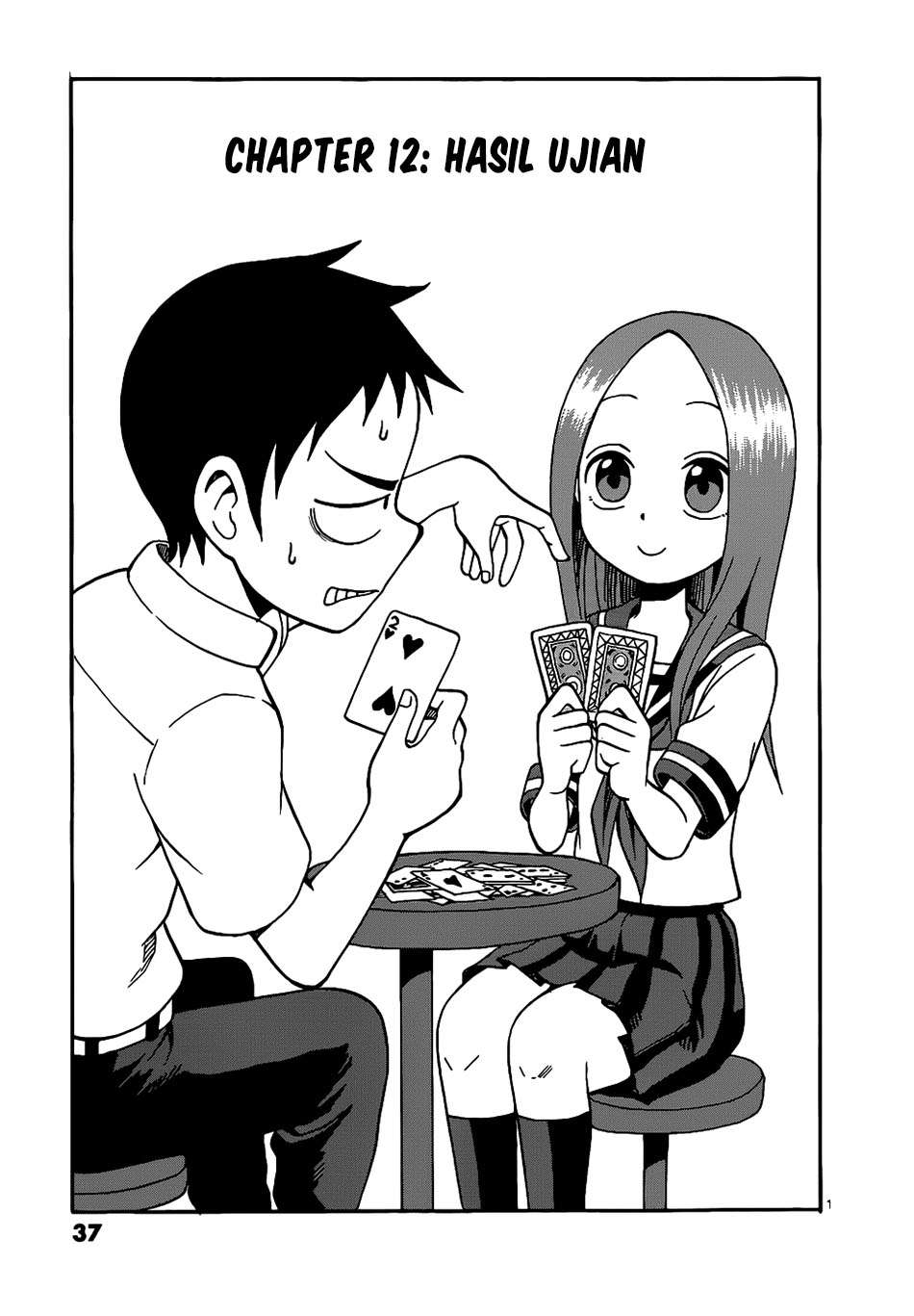Baca Manga Karakai Jouzu no Takagi-san Chapter 12 Gambar 2