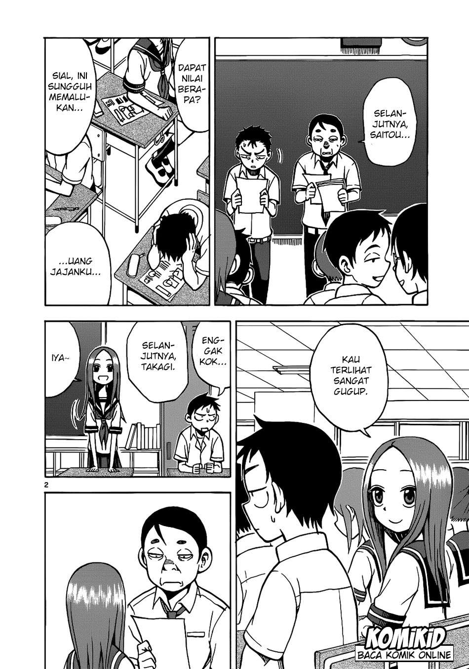 Karakai Jouzu no Takagi-san Chapter 12 Gambar 3