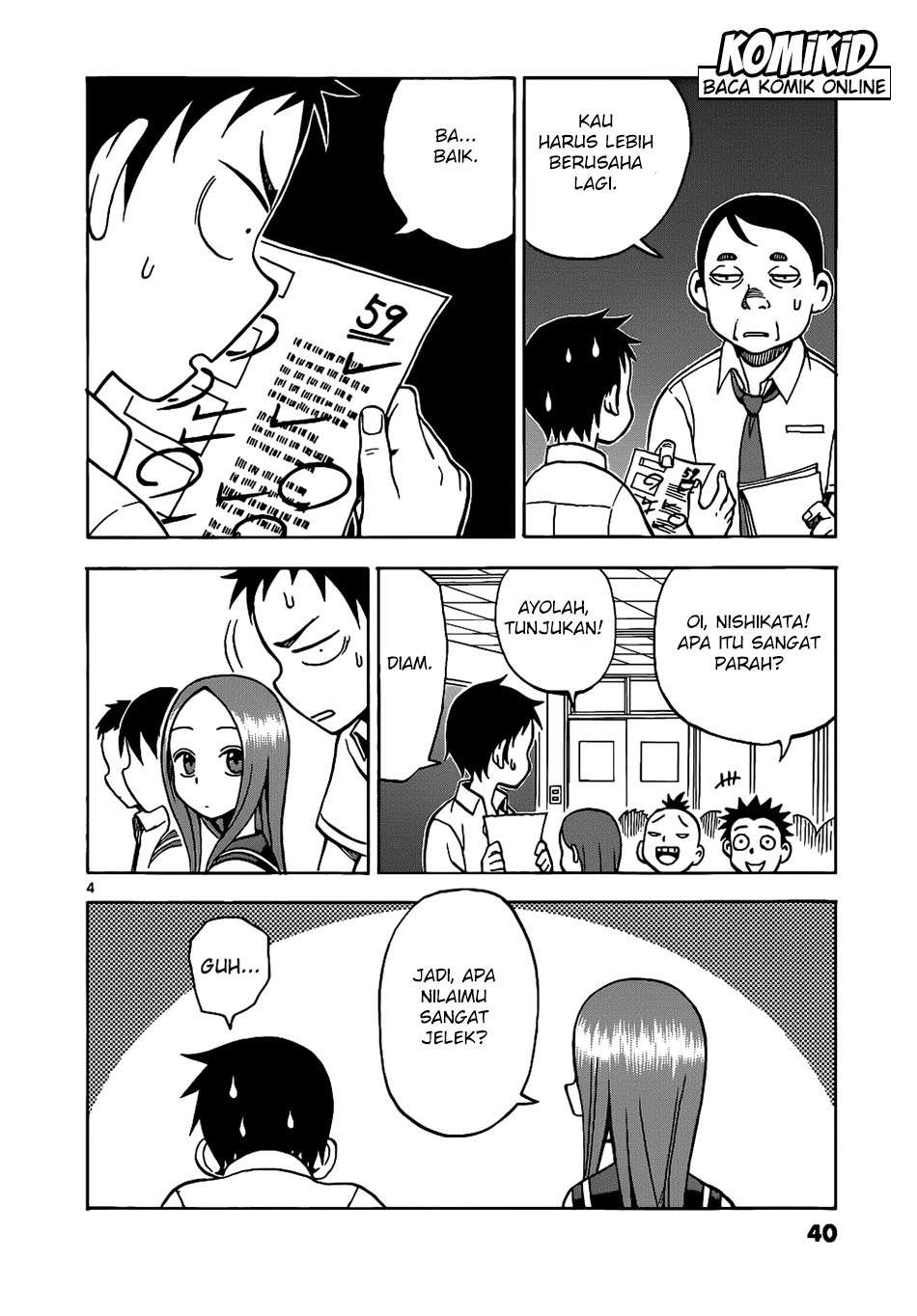 Karakai Jouzu no Takagi-san Chapter 12 Gambar 5