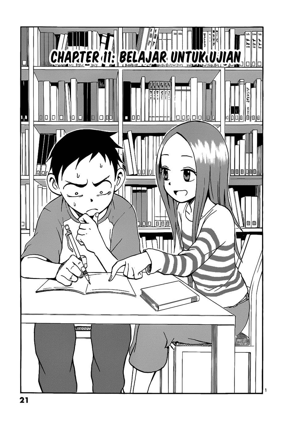 Baca Manga Karakai Jouzu no Takagi-san Chapter 11 Gambar 2