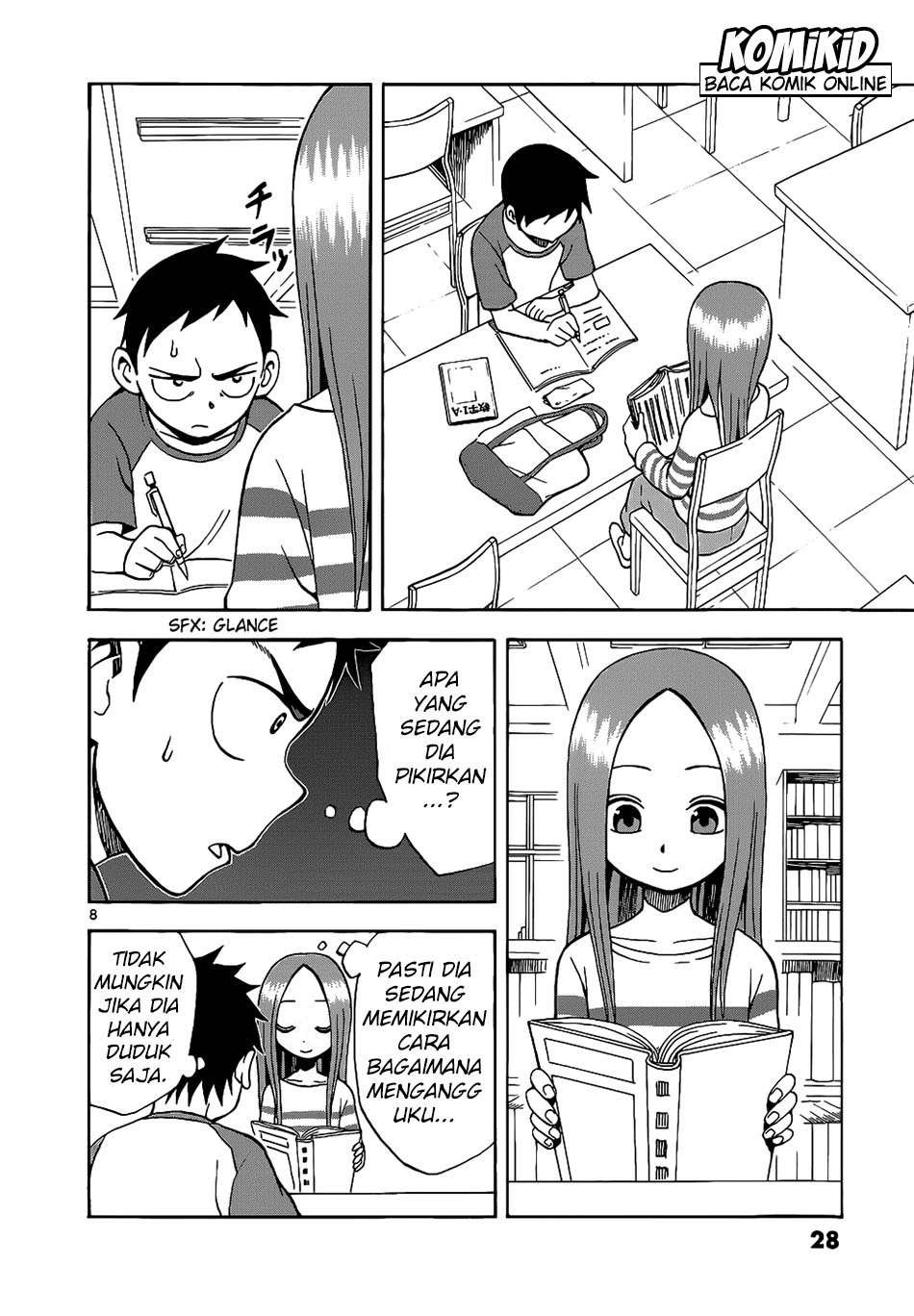 Karakai Jouzu no Takagi-san Chapter 11 Gambar 9