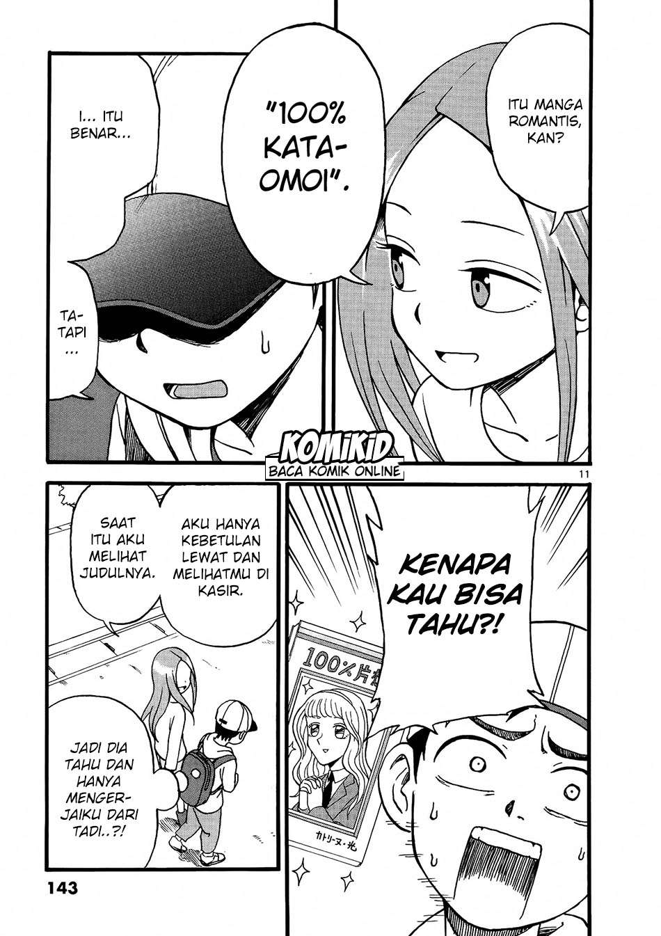 Karakai Jouzu no Takagi-san Chapter 9 Gambar 12