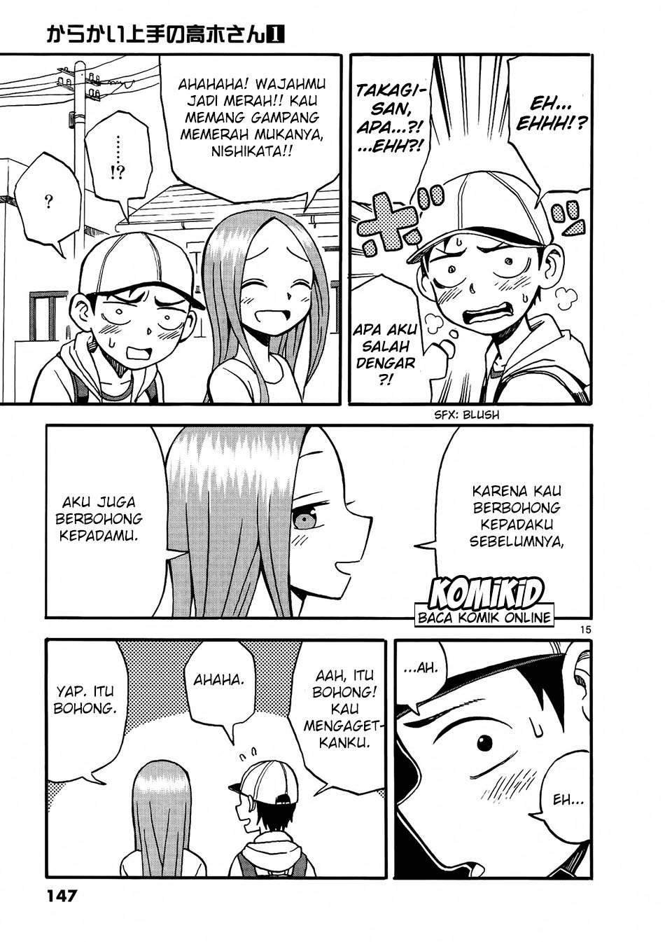 Karakai Jouzu no Takagi-san Chapter 9 Gambar 16