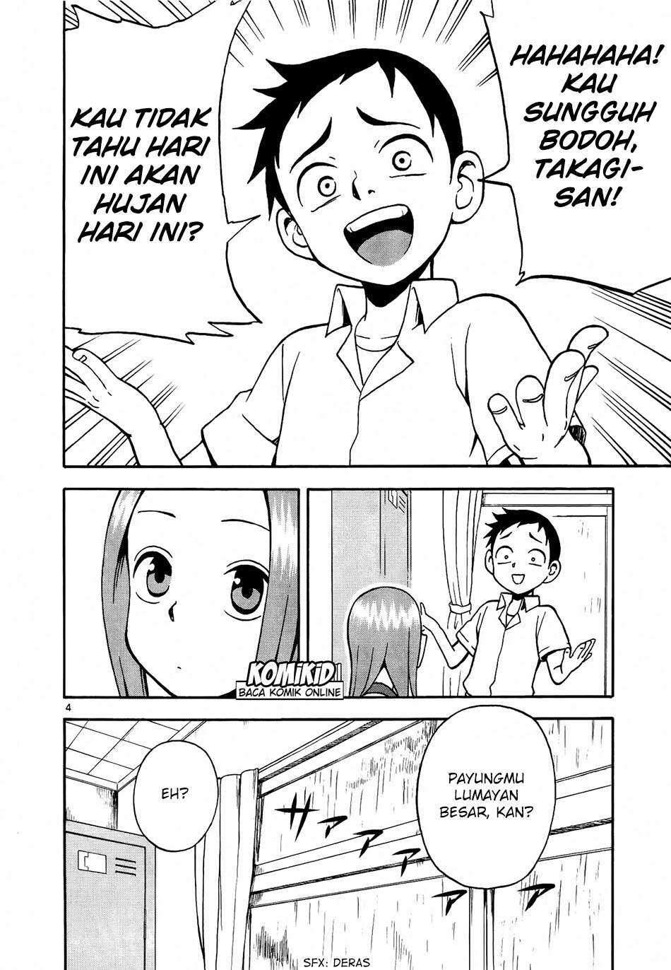 Karakai Jouzu no Takagi-san Chapter 7 Gambar 5