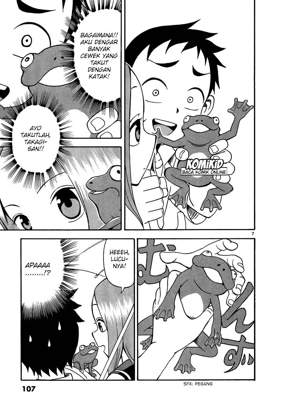 Karakai Jouzu no Takagi-san Chapter 7 Gambar 8