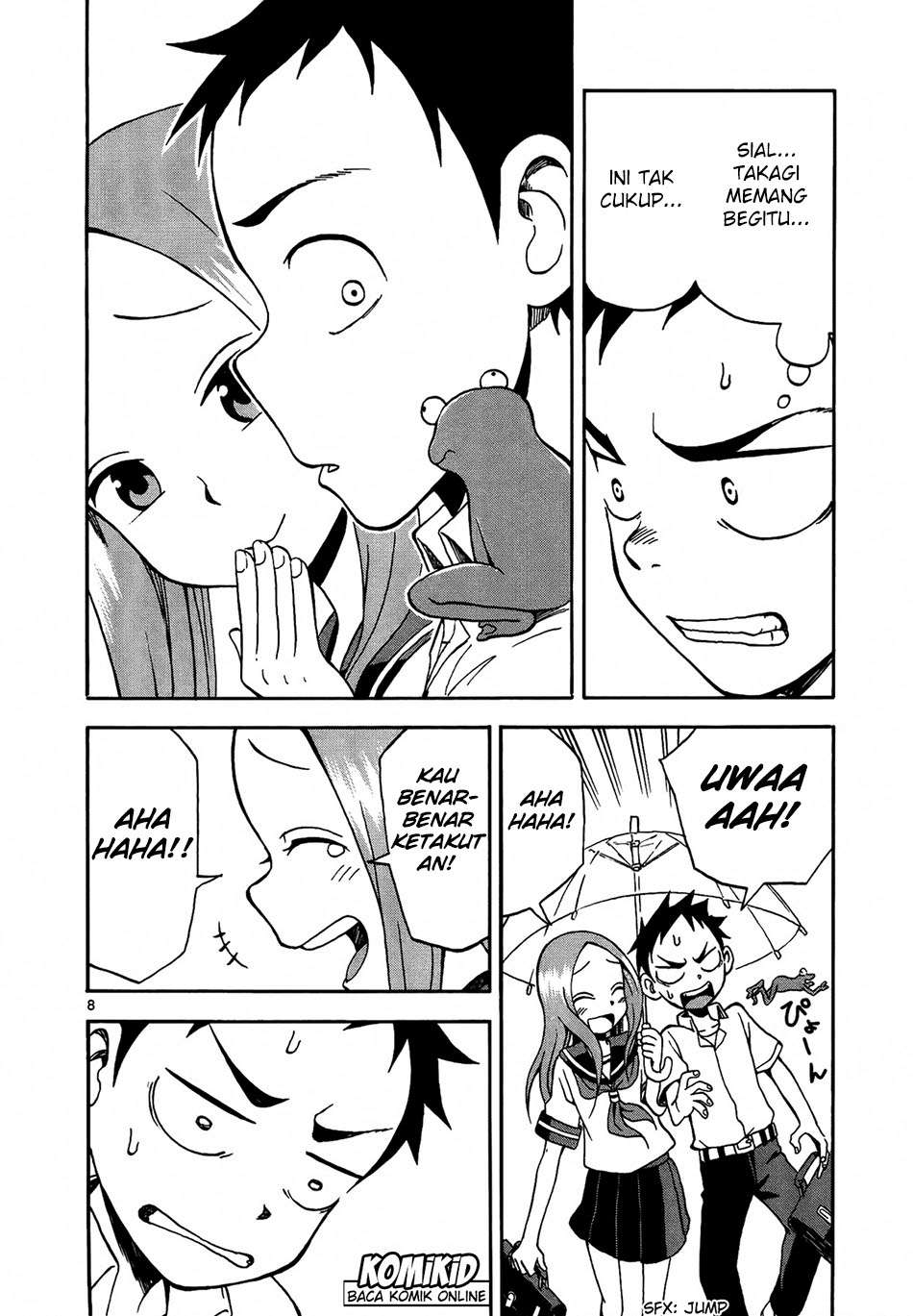 Karakai Jouzu no Takagi-san Chapter 7 Gambar 9