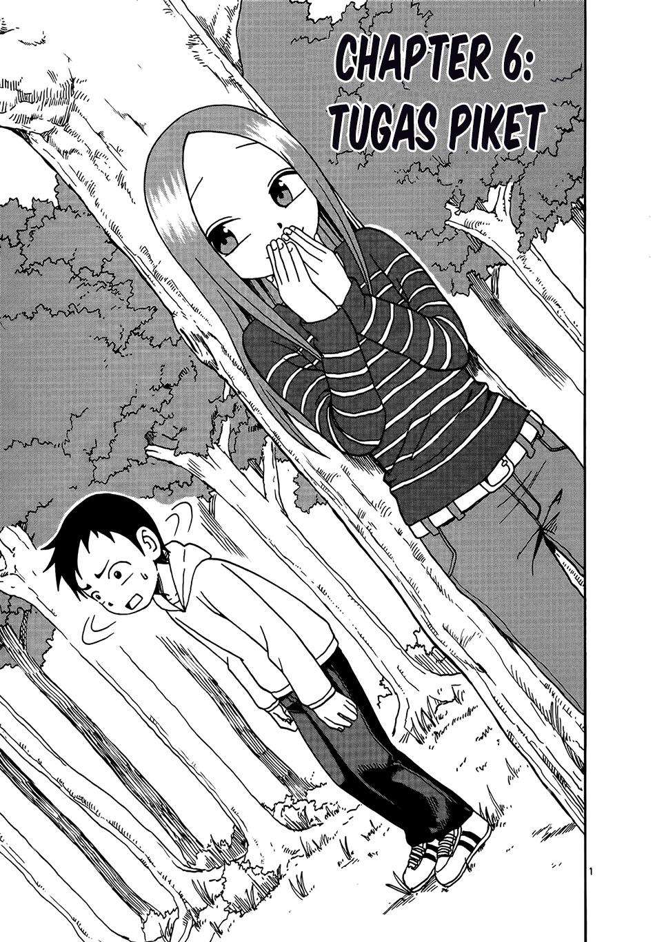 Baca Manga Karakai Jouzu no Takagi-san Chapter 6 Gambar 2