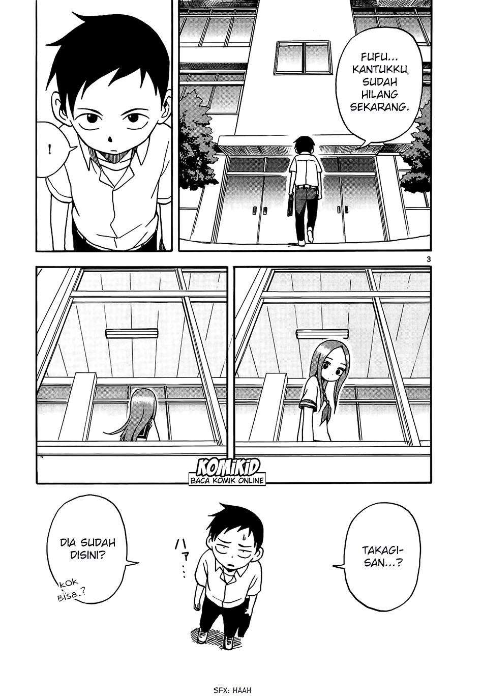 Karakai Jouzu no Takagi-san Chapter 6 Gambar 4