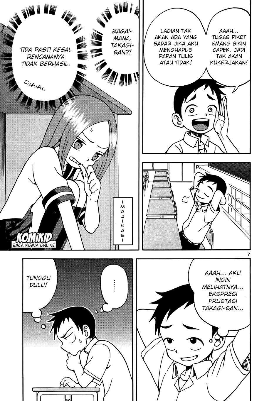 Karakai Jouzu no Takagi-san Chapter 6 Gambar 8