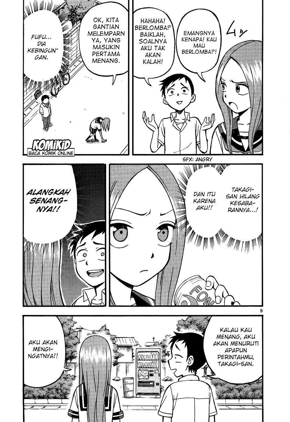 Karakai Jouzu no Takagi-san Chapter 5 Gambar 10