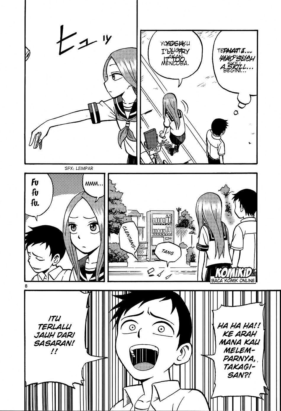 Karakai Jouzu no Takagi-san Chapter 5 Gambar 9