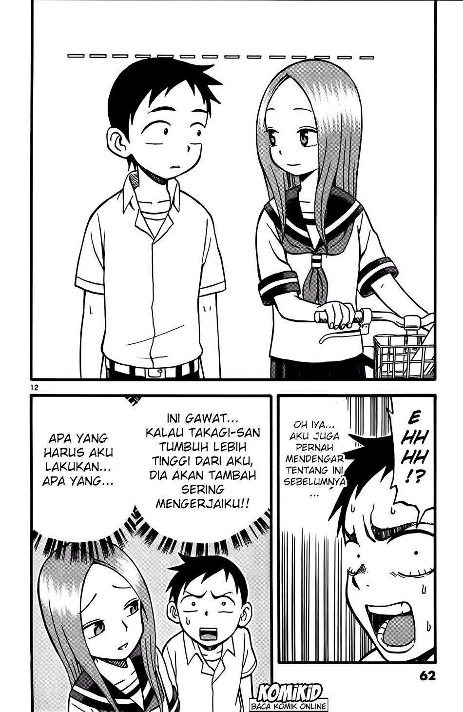 Karakai Jouzu no Takagi-san Chapter 4 Gambar 13