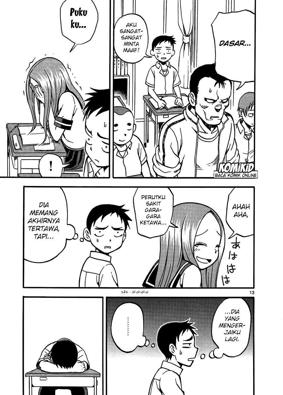 Karakai Jouzu no Takagi-san Chapter 3 Gambar 14