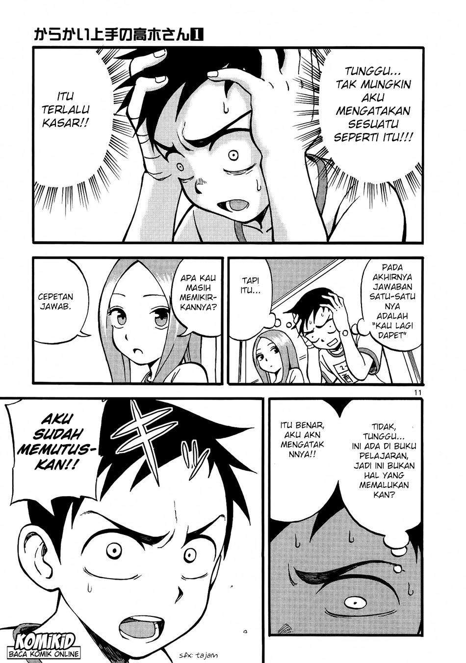 Karakai Jouzu no Takagi-san Chapter 2 Gambar 12