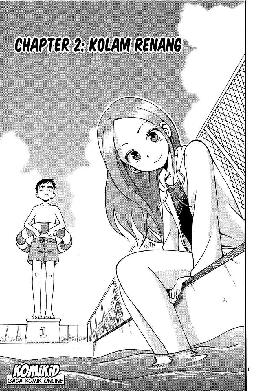 Baca Manga Karakai Jouzu no Takagi-san Chapter 2 Gambar 2