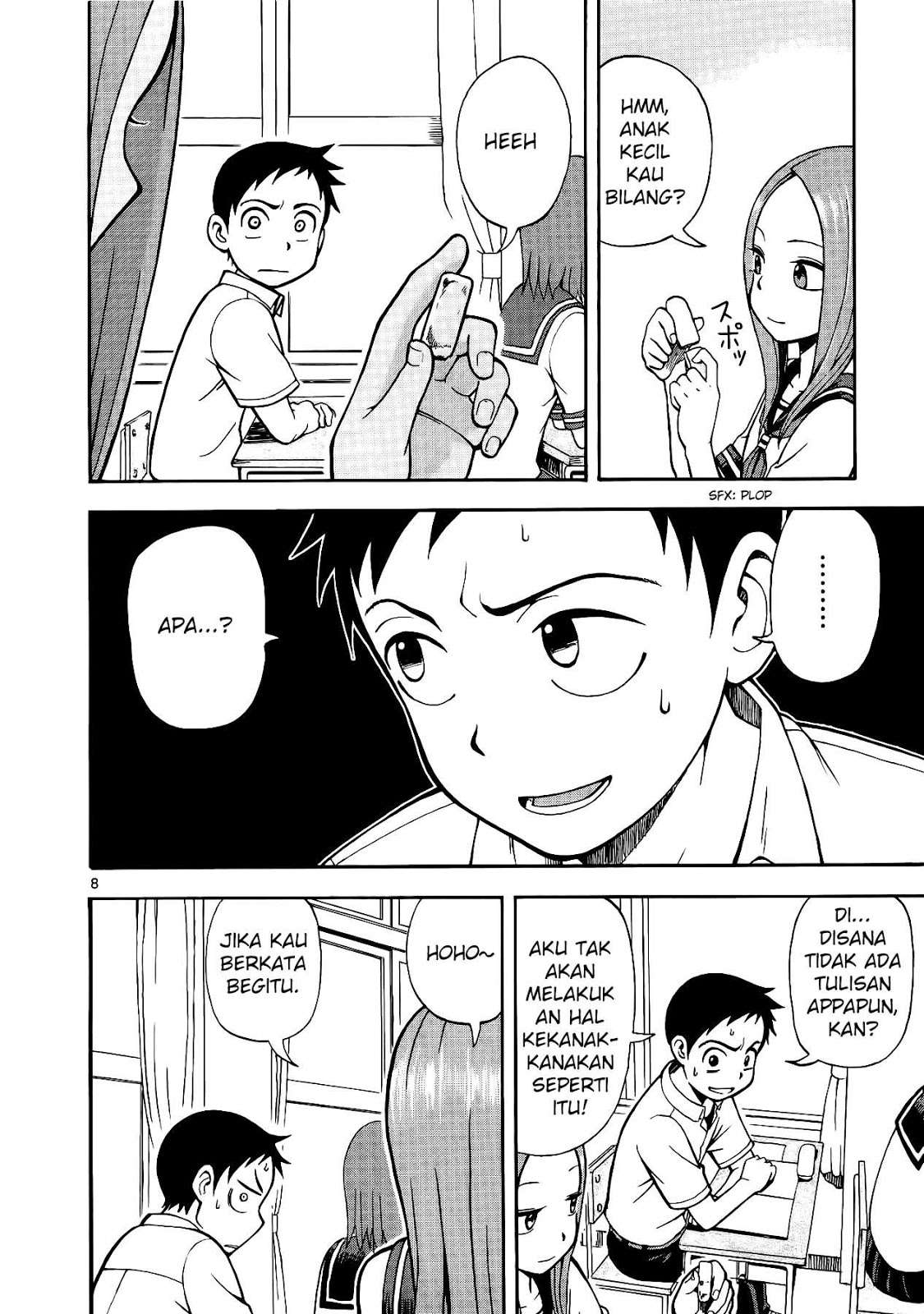 Karakai Jouzu no Takagi-san Chapter 1 Gambar 12