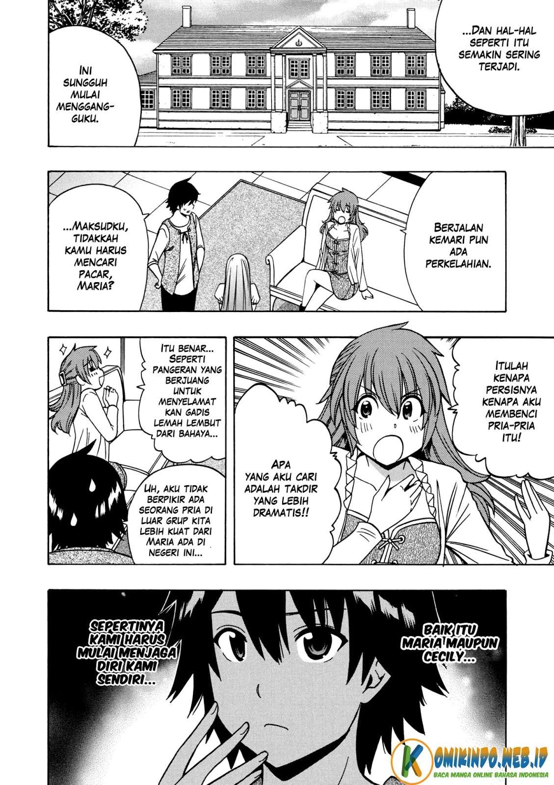 Kenja no Mago Chapter 28 Gambar 12