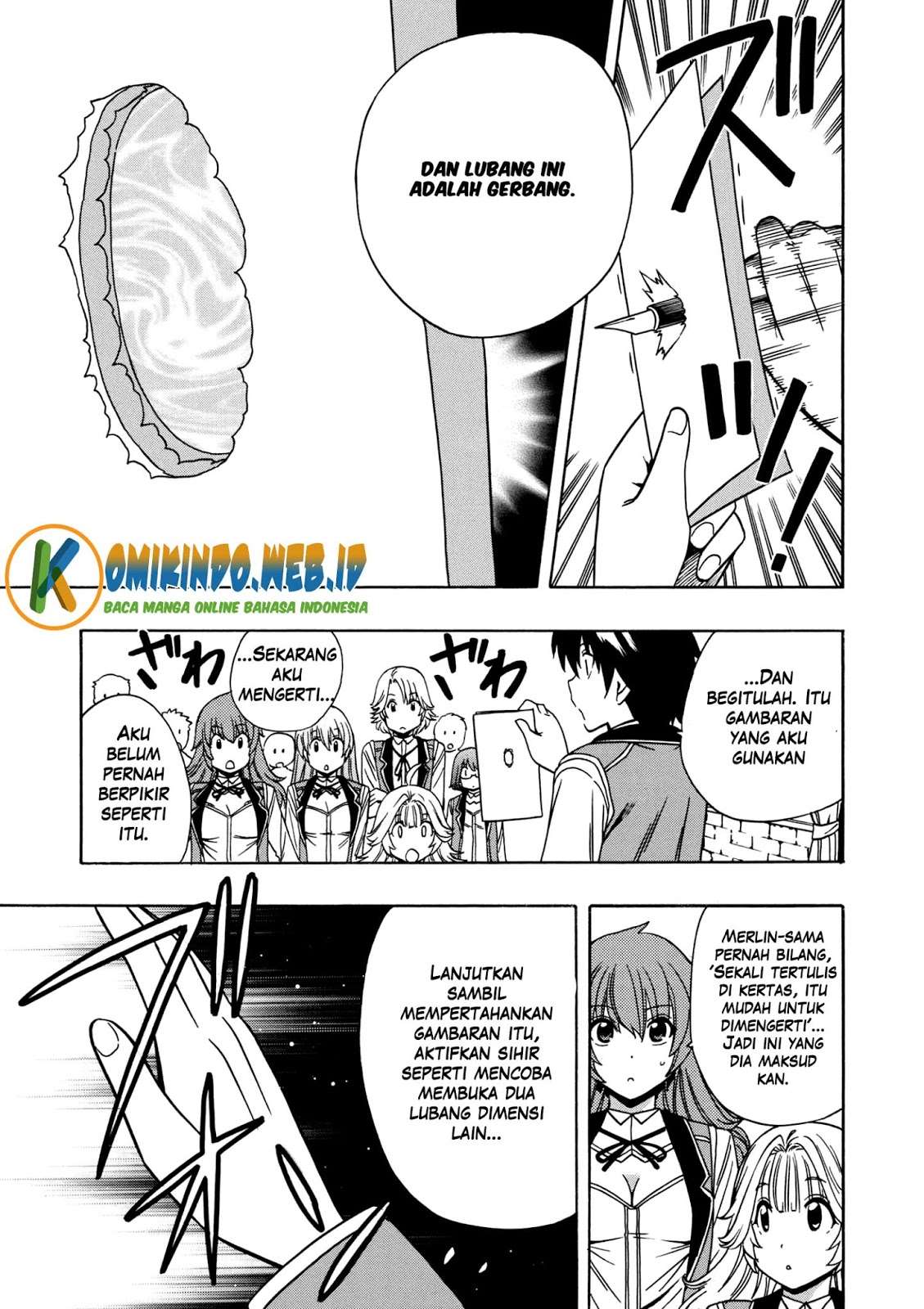 Kenja no Mago  Chapter 28 Gambar 26