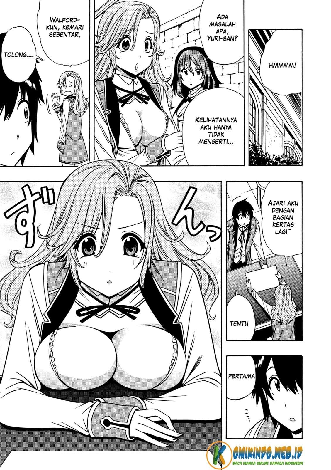 Kenja no Mago Chapter 28 Gambar 35