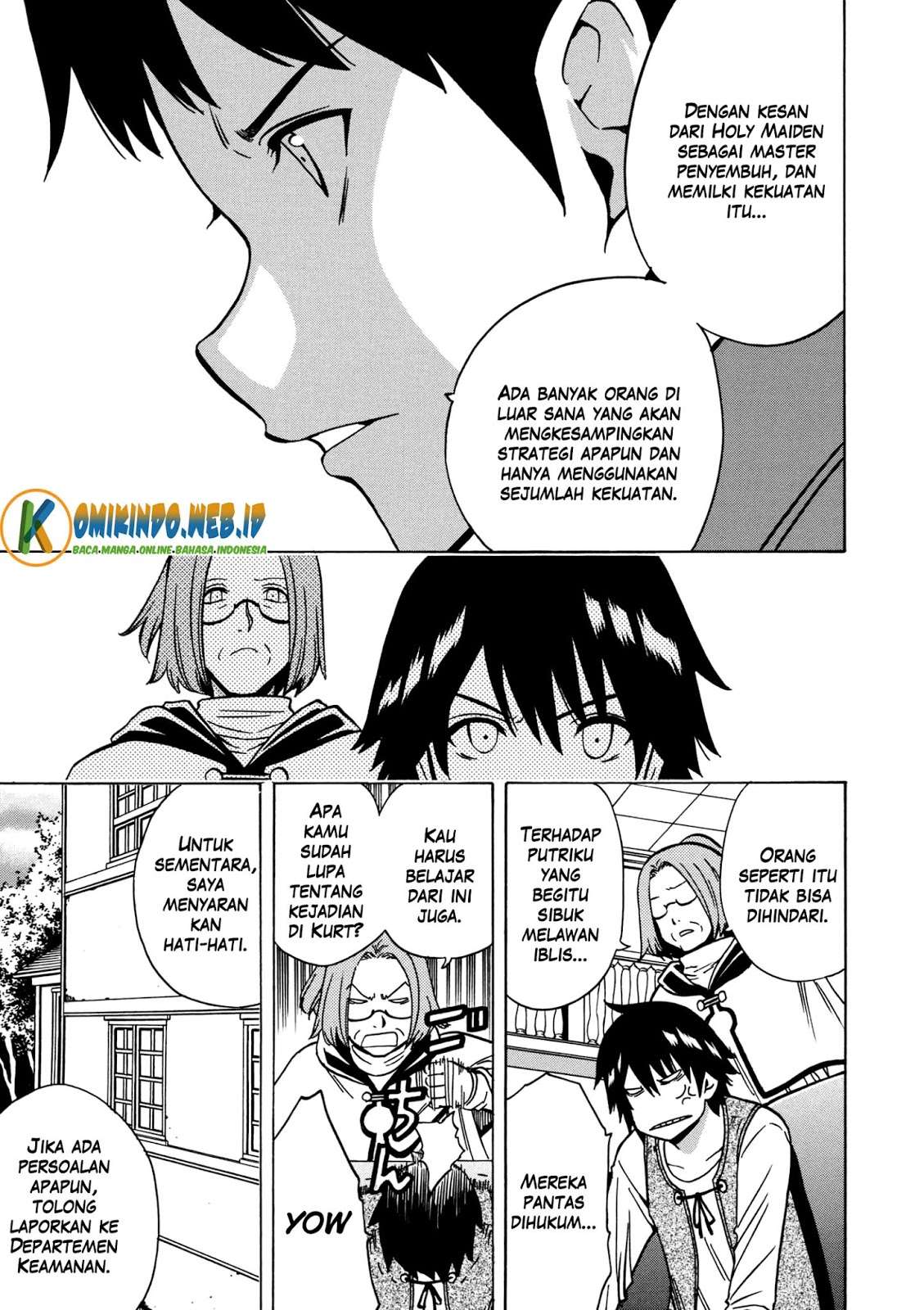 Kenja no Mago  Chapter 28 Gambar 7