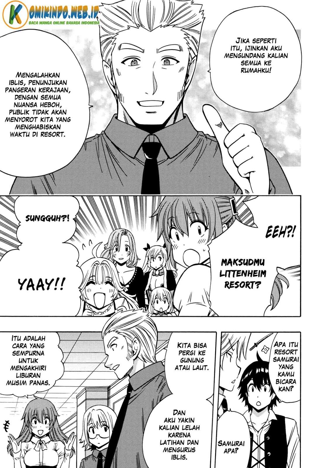 Kenja no Mago Chapter 26 Gambar 13