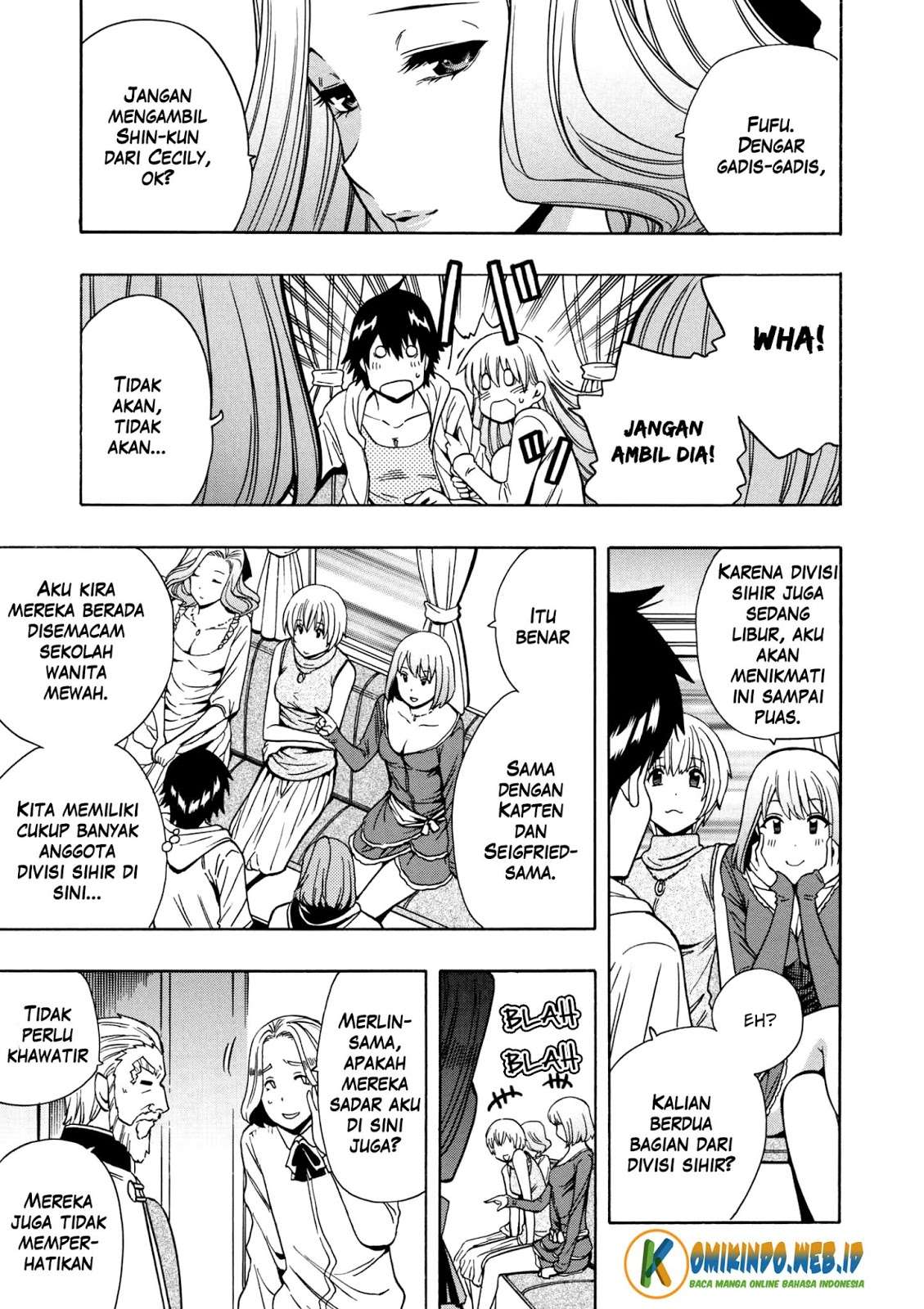 Kenja no Mago Chapter 26 Gambar 17
